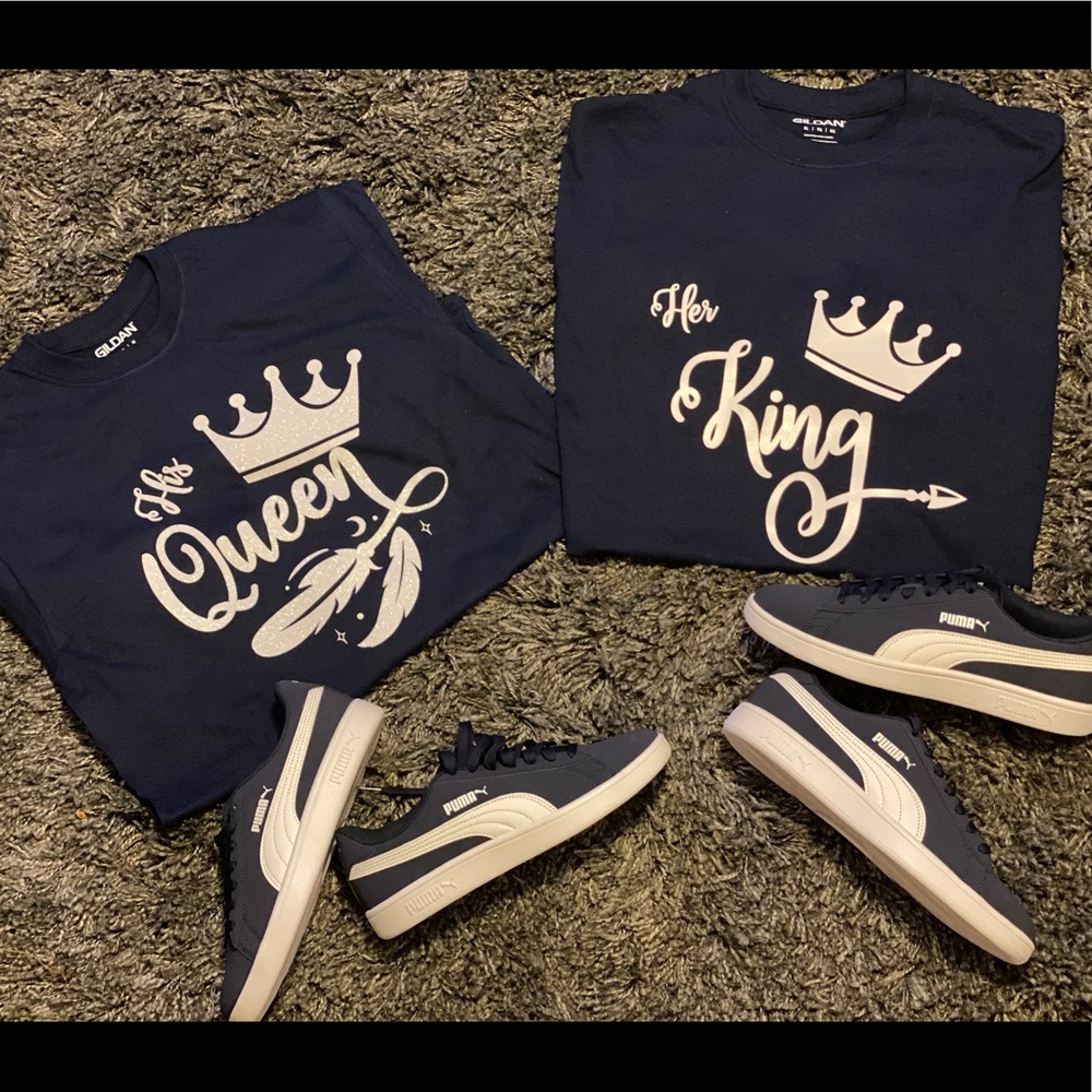 King & Queen Tees